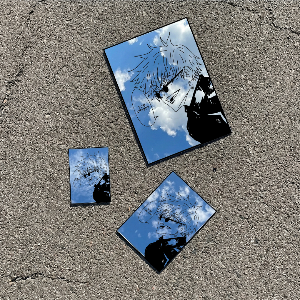 Gaming Accessories Japan - Custom Design Anime Mirror Vintage Wall