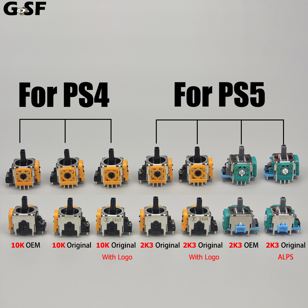 Gaming Accessories For Ps5 - 2PCS Joysticks Replacement for PS5 PS4