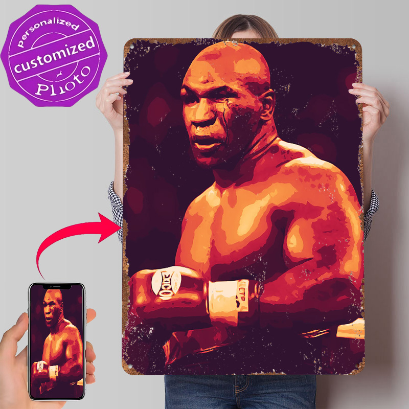 Gaming Accessories Europe - Mike Tyson Tinplate Poster Customized Wall