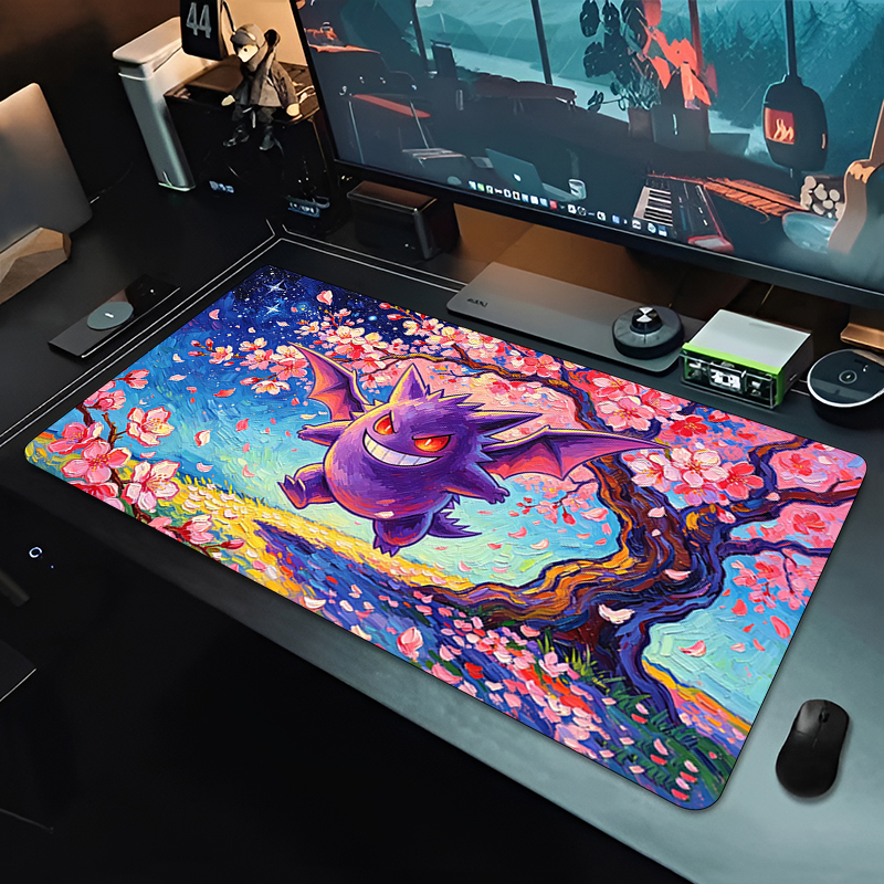 Gaming Accessories Desktop - Mouse Pad sakura Gengar Gaming Accessories