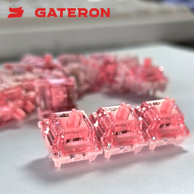 Gaming Accessories Europe - GATERON Sakura Mechanical keyboard Switch Linear