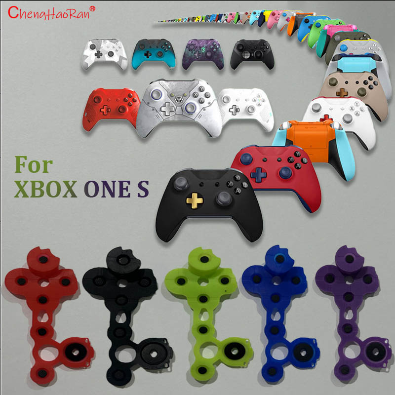 Gaming Controllers Xbox Accessories - 2PCS/LOT Color Conductive Rubber Button For