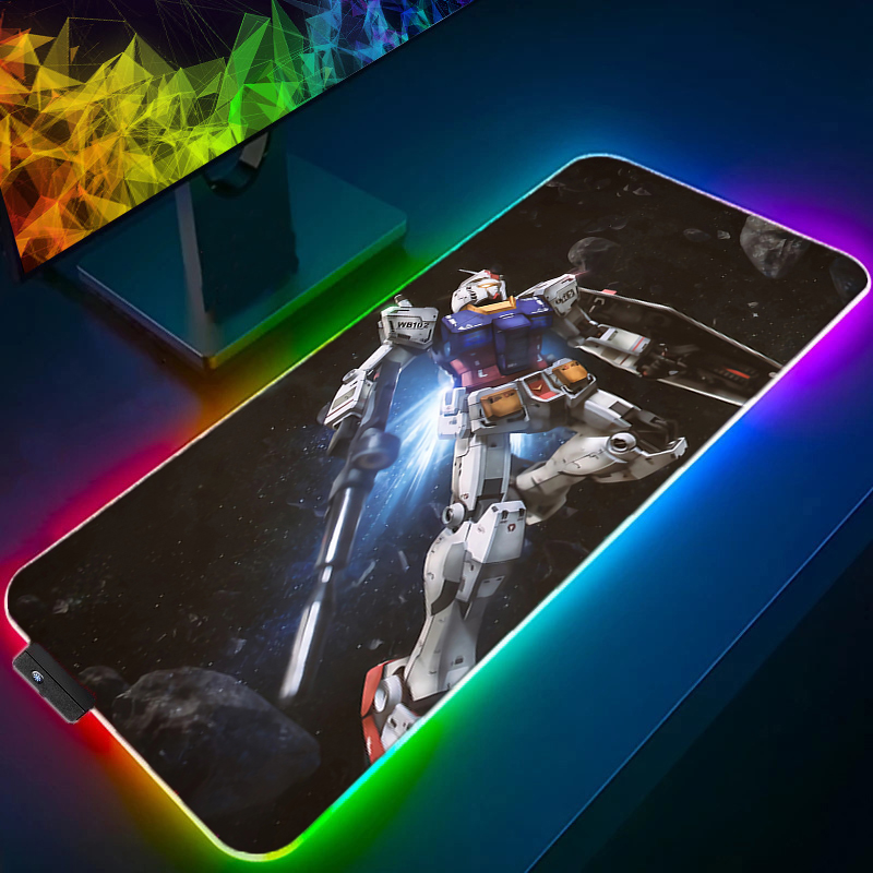 RGB Kawaii Mouse Pad Anime Gab - Gaming Accessories Mobile recension och pris