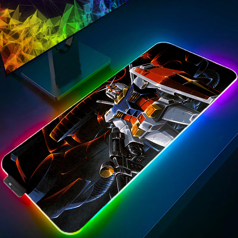 RGB Kawaii Mouse Pad Anime Gab - Gaming Accessories Mobile recension och pris