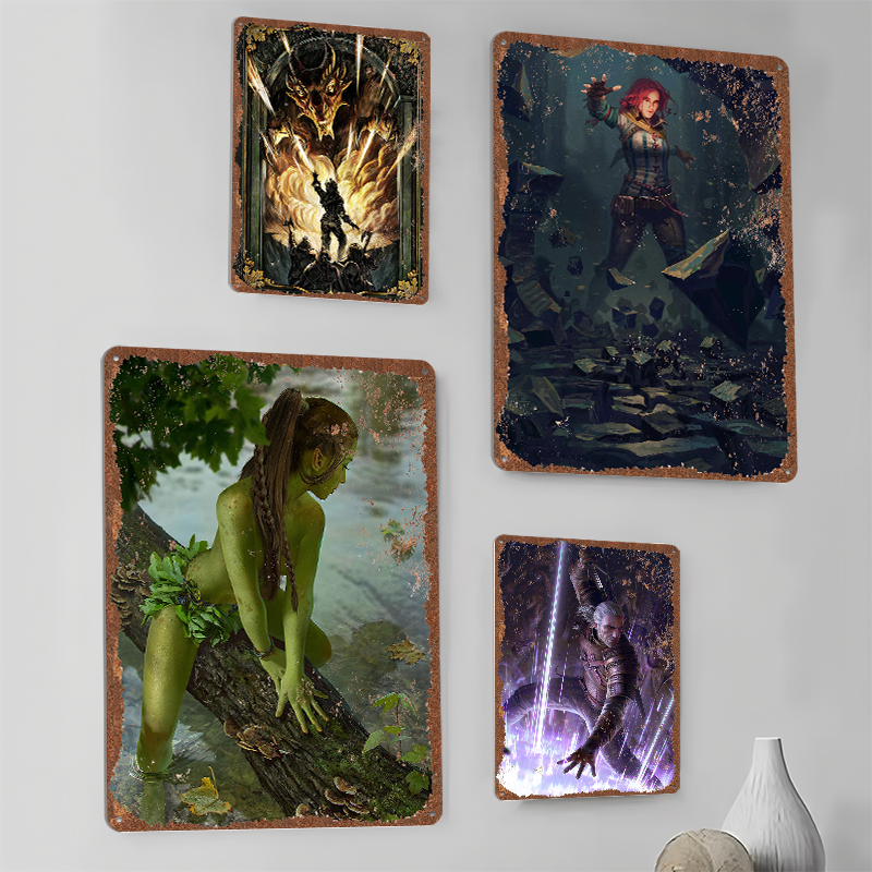GGwent Tinplate Posters Custom - Gaming Accessories Europe recension och pris