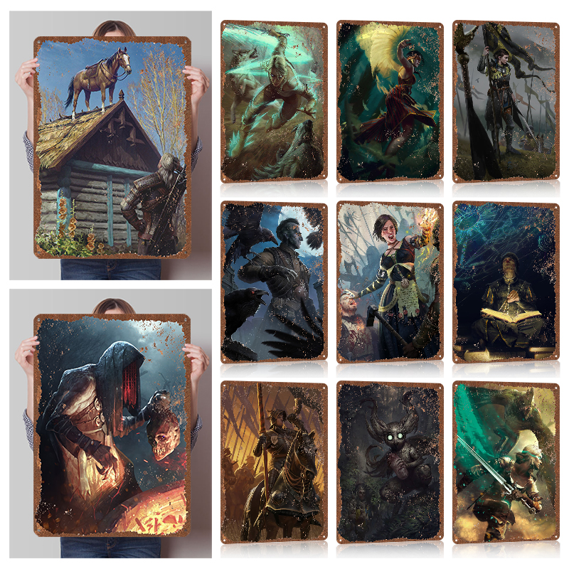 GGwent Tinplate Posters Custom - Gaming Accessories Europe recension och pris
