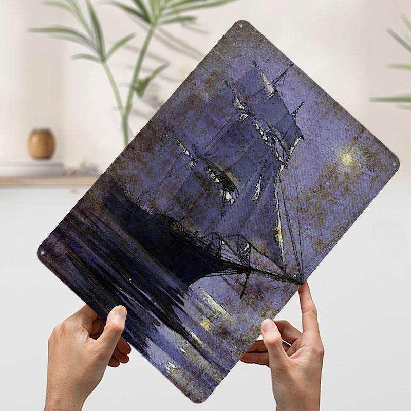 Old Ship Printed Poster Custom - Gaming Accessories Europe recension och pris
