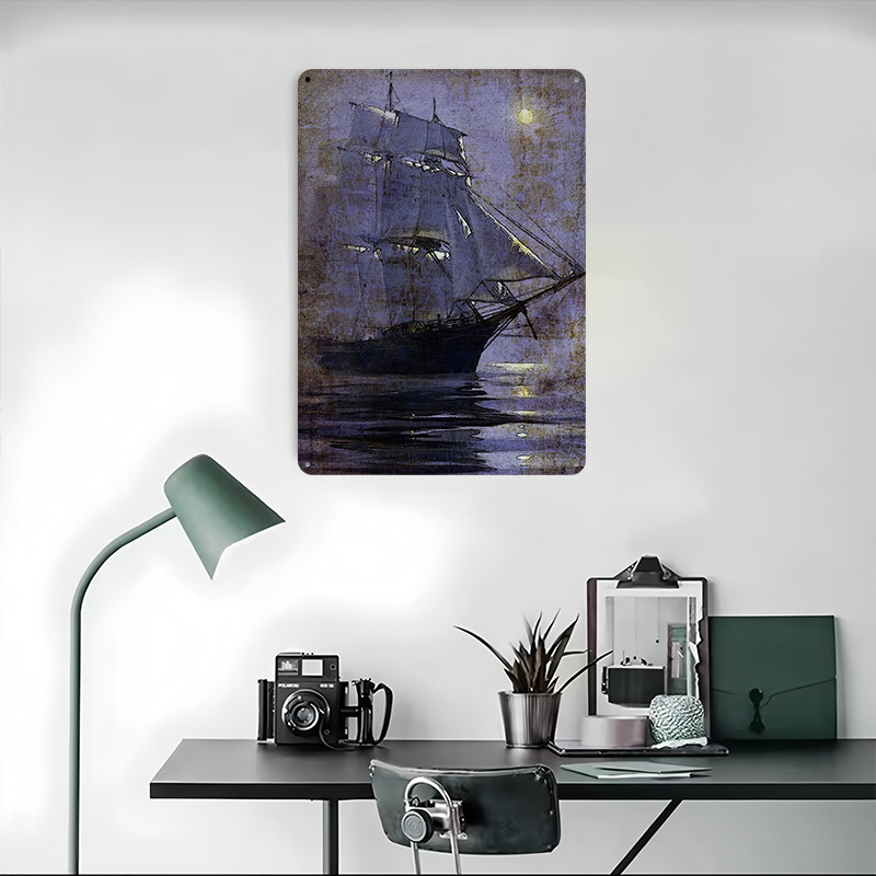 Old Ship Printed Poster Custom - Gaming Accessories Europe recension och pris