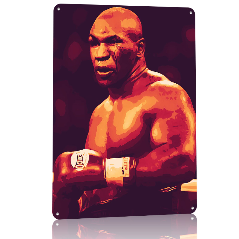 Mike Tyson Tinplate Poster Cus - Gaming Accessories Europe recension och pris