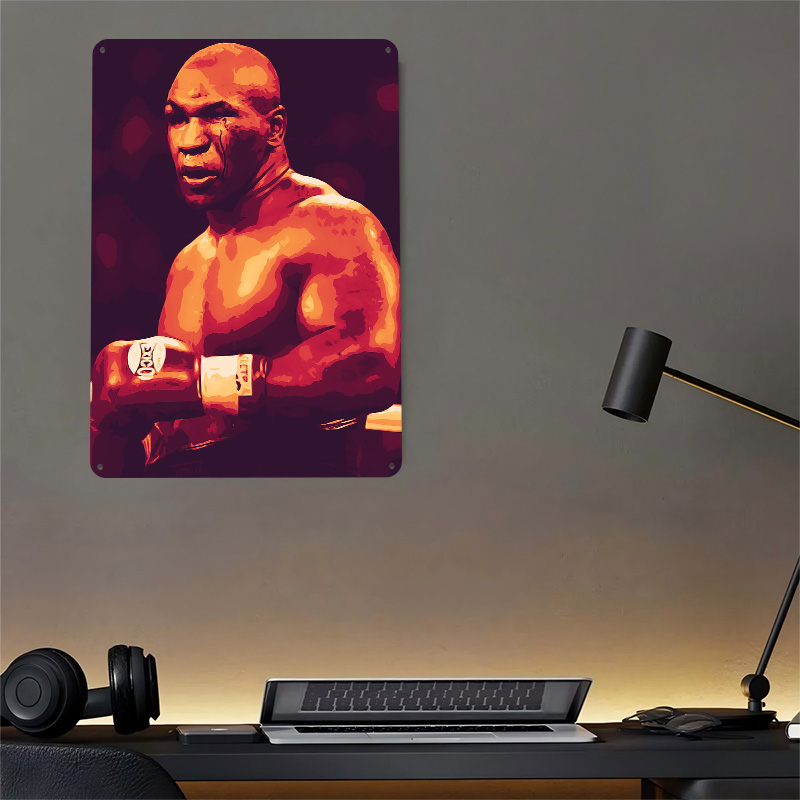 Mike Tyson Tinplate Poster Cus - Gaming Accessories Europe recension och pris