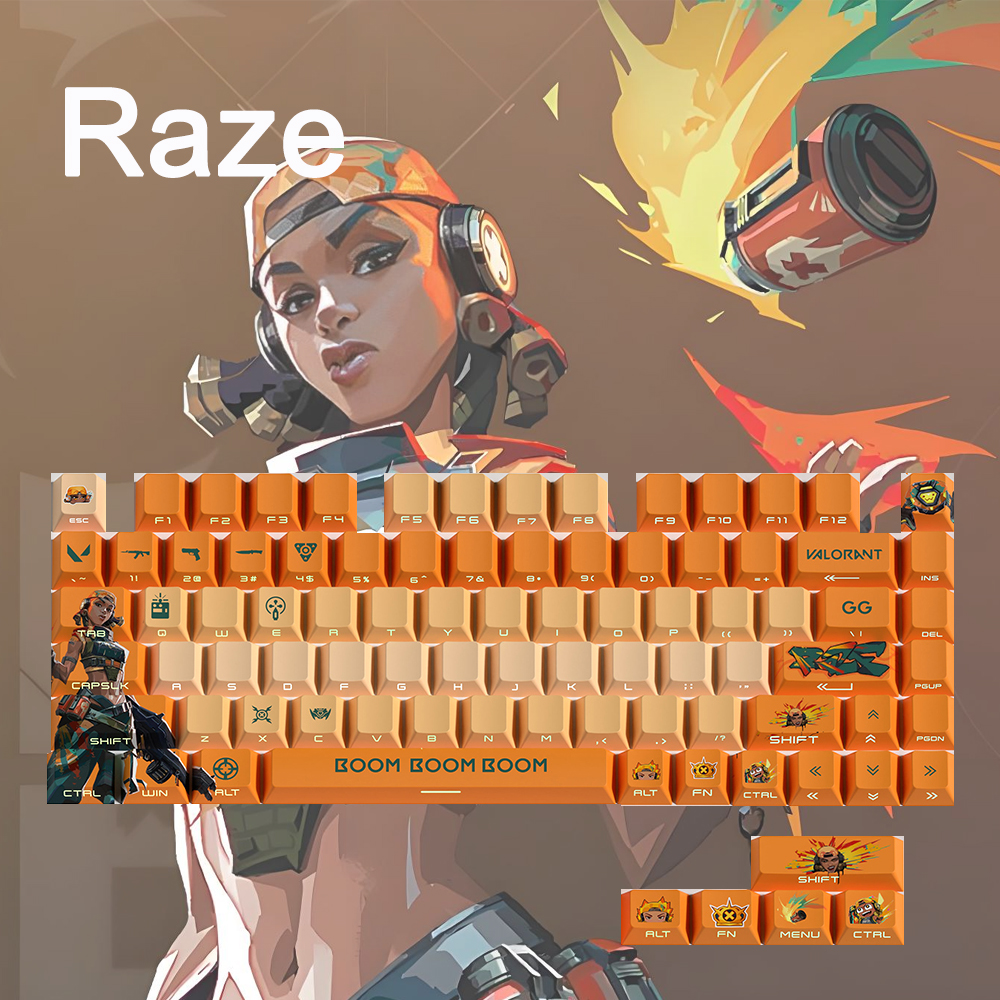 Keycaps Valorant Killjoy Gekko - Omen Gaming Accessories recension och pris