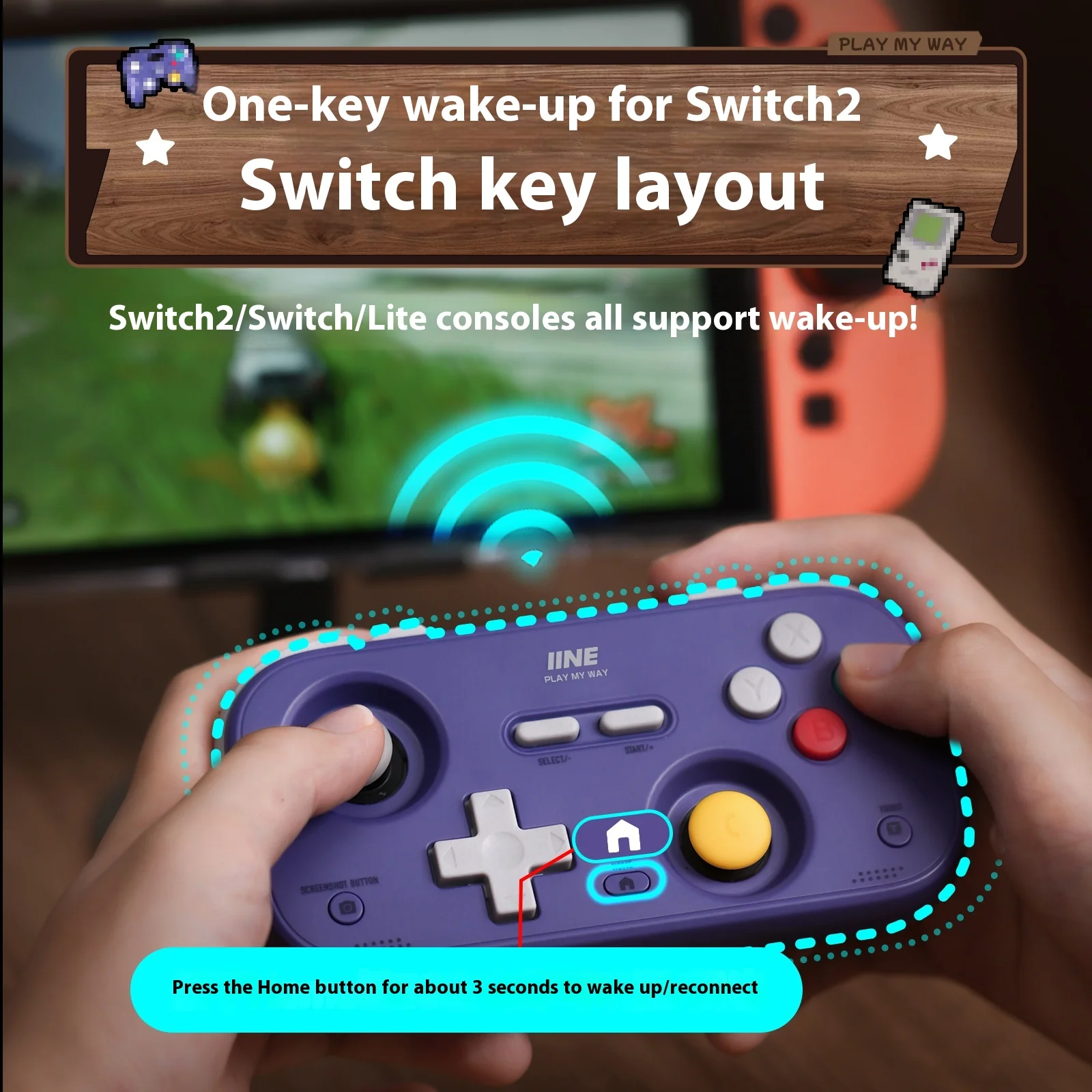 IINE Pocket Mini Controller Pa - Gaming Accessories For Android recension och pris