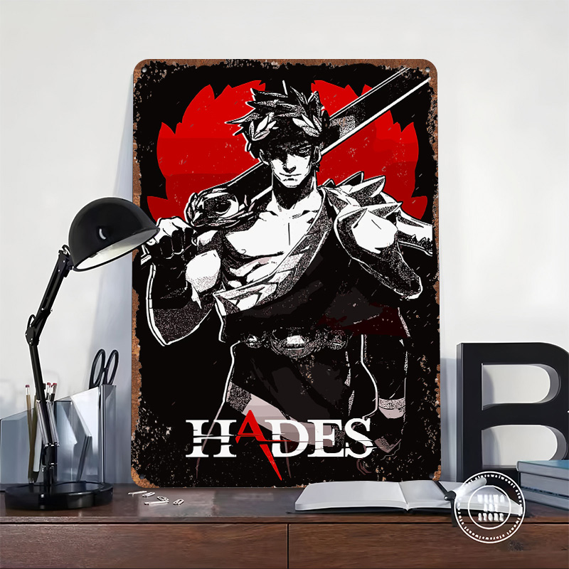 Hades Game Metal Poster Custom - Gaming Accessories Europe recension och pris