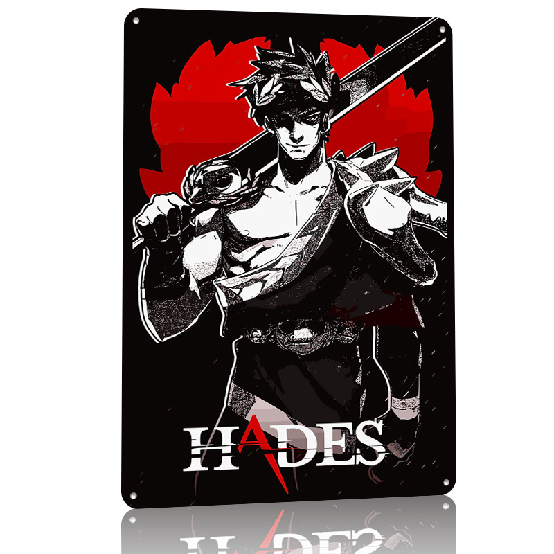 Hades Game Metal Poster Custom - Gaming Accessories Europe recension och pris