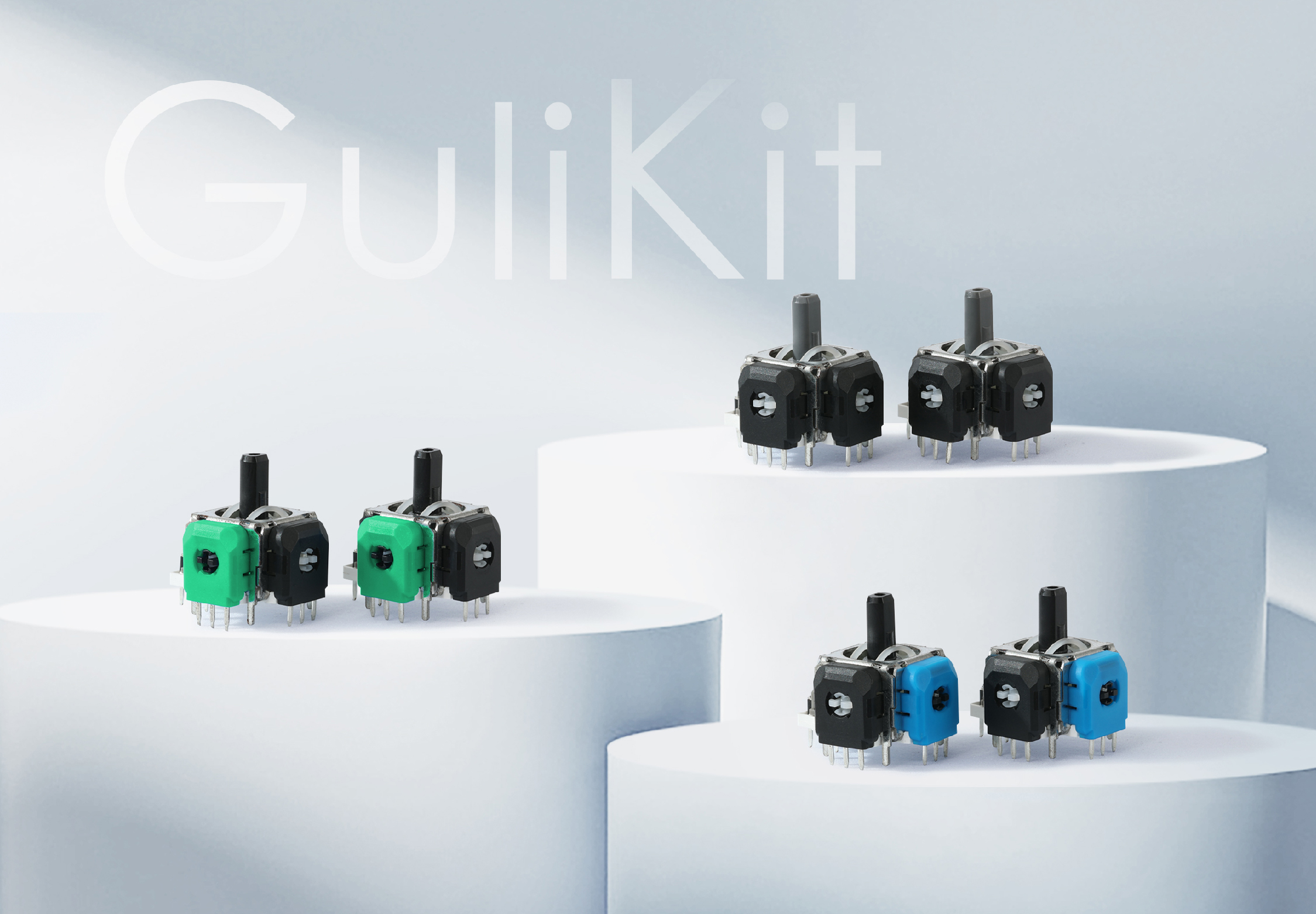 10 Pairs GuliKit TMR Joystick  - Gaming Accessories For Ps5 recension och pris