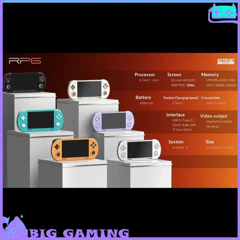 For Retroid Pocket G2 Gaming H - Gaming Controllers Xbox Accessories recension och pris