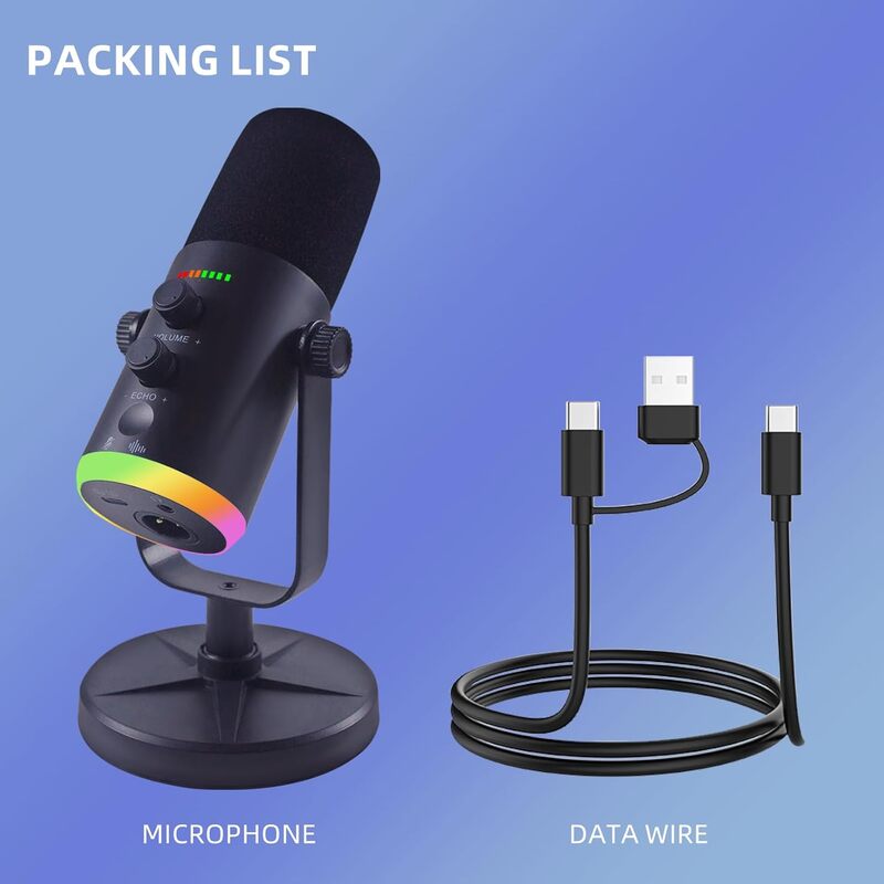 USB/XLR Dual-Mode Dynamic Gami - Gaming Accessories For Ps5 recension och pris
