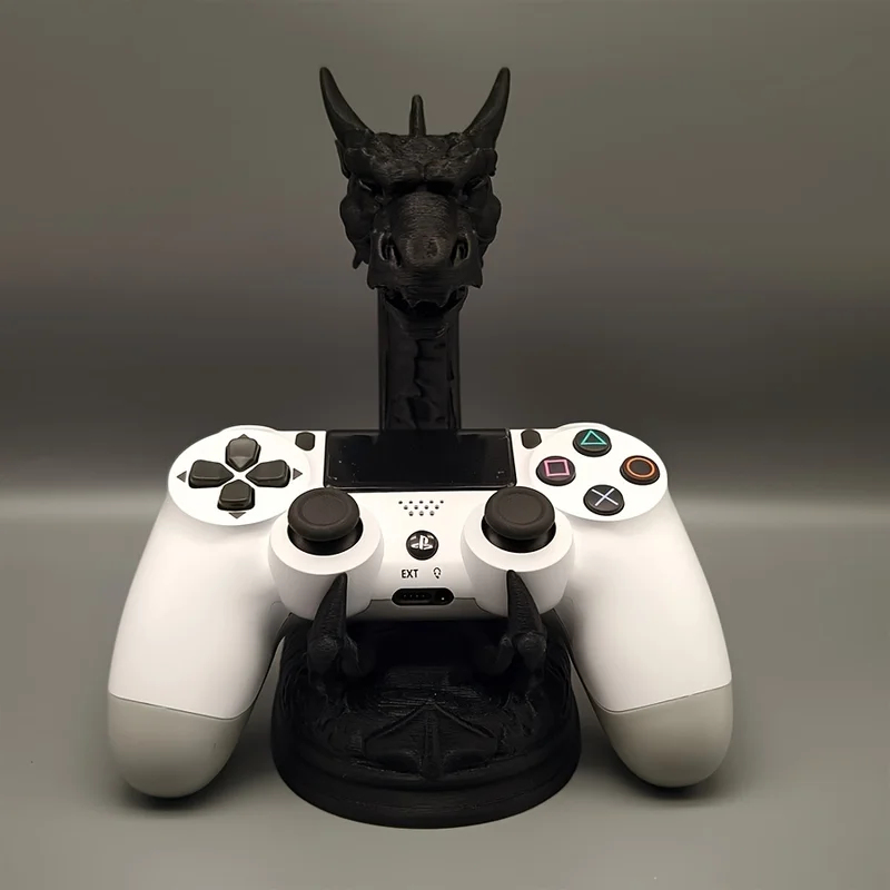 3D Printed Fantasy Dragon Skul - Gaming Controllers Xbox Accessories recension och pris