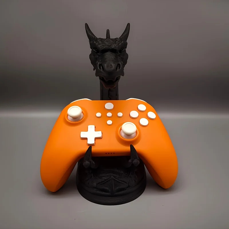 3D Printed Fantasy Dragon Skul - Gaming Controllers Xbox Accessories recension och pris
