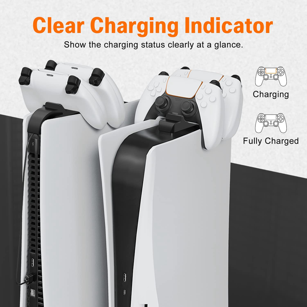 for PS5 Controller Charger Gam - Gaming Accessories For Ps5 recension och pris