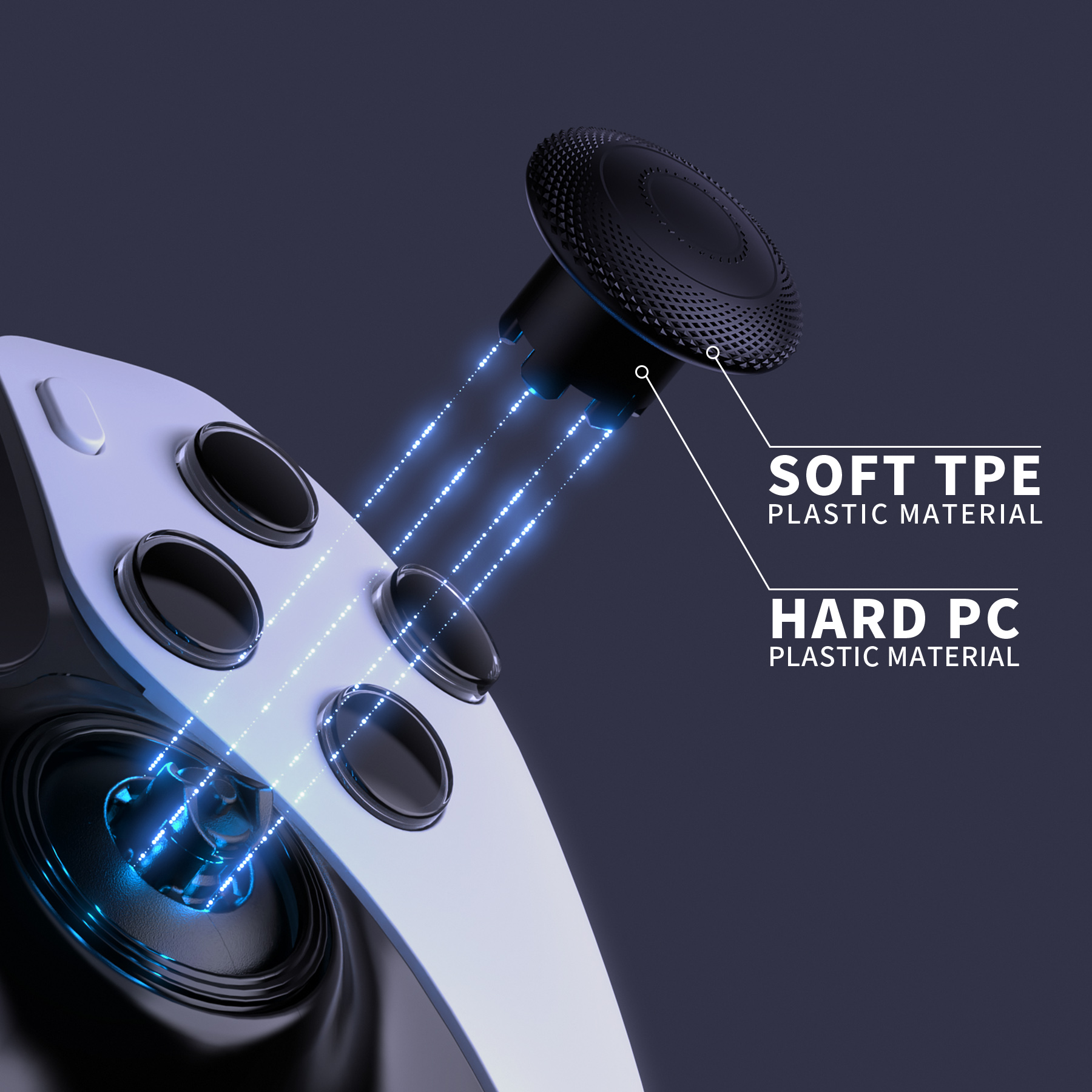eXtremeRate ThumbsGear Interch - Gaming Accessories For Ps5 recension och pris