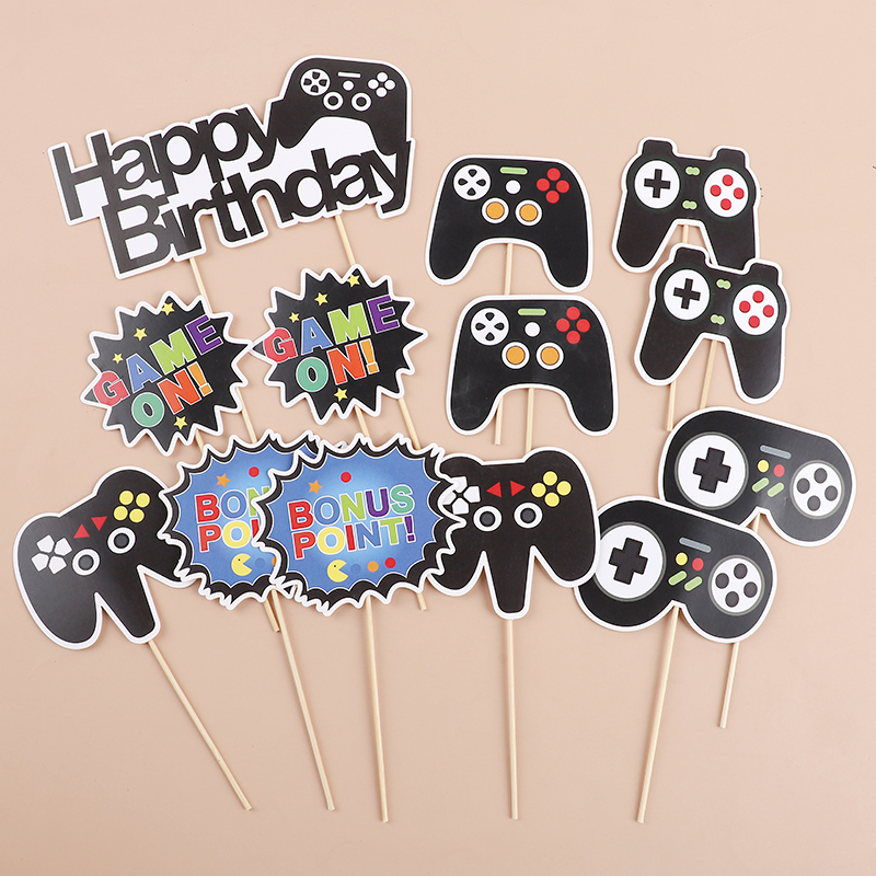 13Pcs Video Retro Game Cake To - Gaming Accessories Sale recension och pris