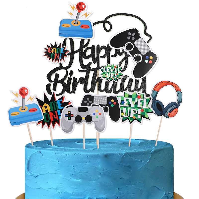 13Pcs Video Retro Game Cake To - Gaming Accessories Sale recension och pris
