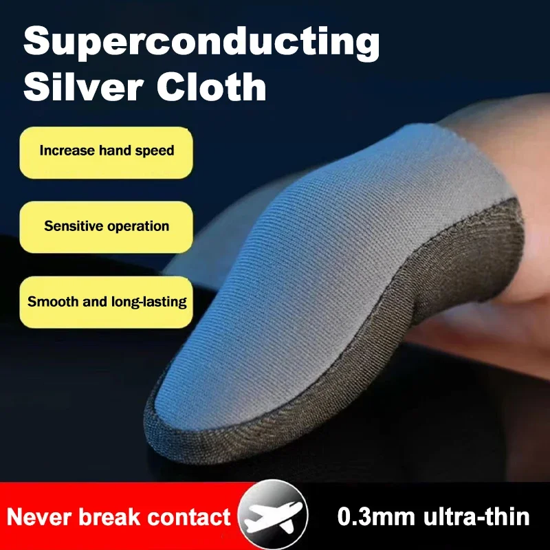 1 Pair NEW Touch Screen Finger - Gaming Accessories Mobile recension och pris