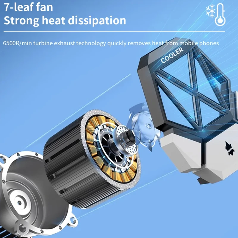 DY08 Mobile Phone Cooling Fan  - Gaming Accessories Mobile recension och pris
