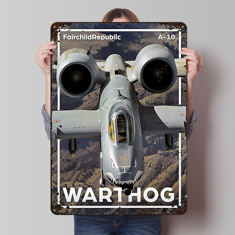 A10 Warthog Printed Poster Cus - Gaming Accessories Europe recension och pris