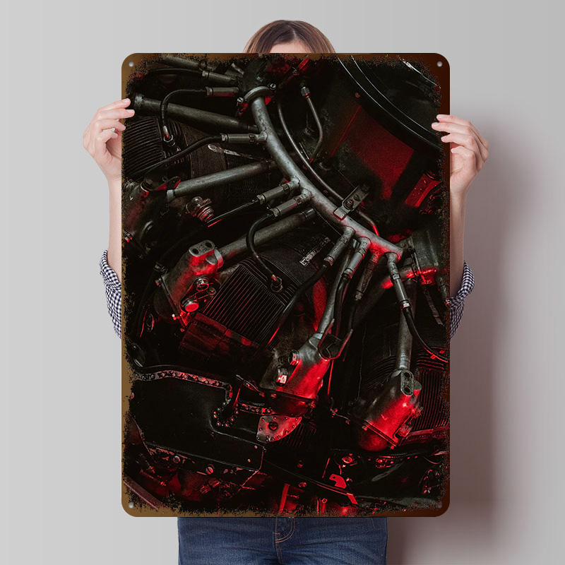 Star Motor Tinplate Poster Cus - Gaming Accessories Europe recension och pris