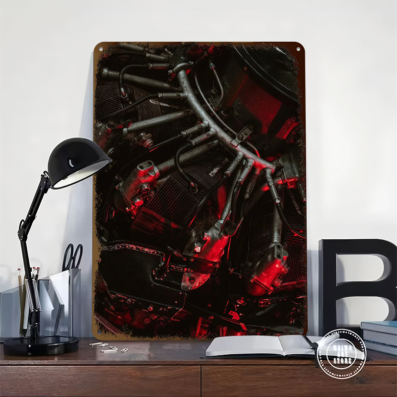 Star Motor Tinplate Poster Cus - Gaming Accessories Europe recension och pris
